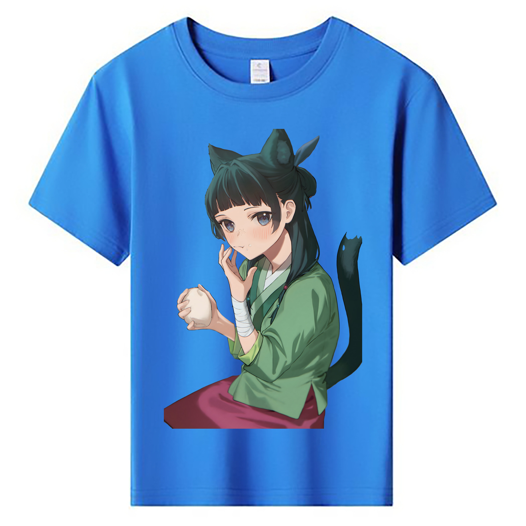 （画像用） 薬屋のひとりごと The Apothecary Diaries 綿100％キッズTシャツ（フロントプリント）